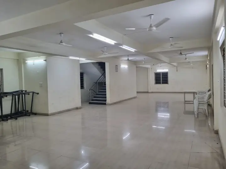 The club house hall